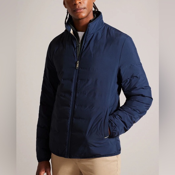 Ted Baker Other - NEW Ted Baker Blue Tucson Welded Nylon Liner Jacket